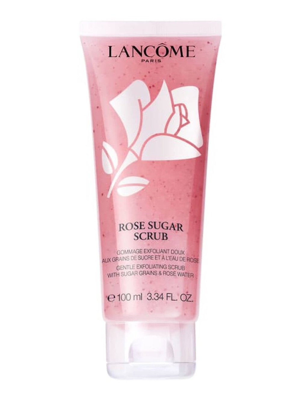 Lancome Rose Sugar Scrub Pink Exfoliant